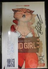 BAD GIRL ASHCAN SOURCE POINT 3RC EXCLUSIVE COMIC SIGNED GARRET GUNN COA 2023 NM picture