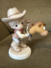Precious Moments Disney Toy Story Woody ROUNDING UP A GANG FULL OF FUN 920003 picture