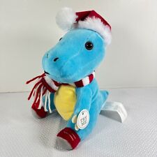 Gemmy Animated Blue Dinosaur Christmas 10