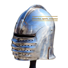 Medieval German Maximilian Helmet - LARP Knight Warrior Battle Gear IMA-HLMT-239 picture