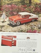 Rare 1950's Vintage Original General Motors 1957 Chevy Car Advertisement Ad picture