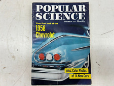 Popular Science Magazine November 1957 1958 Auto Showroom Home and Shop picture