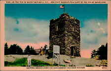 Postcard: N428:-ON THE TOP OF MOUNT MITCHELL, N.C., 6684 FEET HIGHEST picture