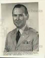 1966 Press Photo Brig. Gen. William Bradley, Army Corps of Engineers, Dallas picture