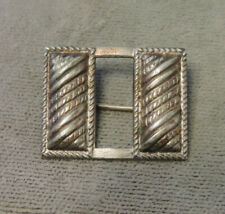 Vintage WWI NS Meyer Shold R Form Captian Bars Silver Pin Rank Fa 10 picture