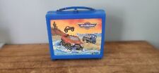 VINTAGE 1989 MICRO MACHINES PLASTIC ALADDIN LUNCH BOX & THERMOS GALOOB TOYS 80'S picture