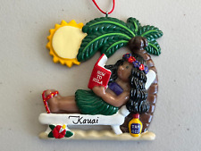 JOSEPH K COMPANY/POI PEOPLE ORNAMENT Hawaiian KAUAI Girl  HOW TO HULA in HAWAII picture