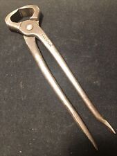 Antique 10.5” R&E MFG CO. Nippers Nice picture