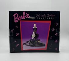 Vintage 90s Barbie Solo in the Spotlight Black Telephone picture