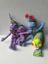 Vtg Disney Pixar A Bugs Life 1998 Special Edition Lot Of 4 Plush Christmas NWT  picture