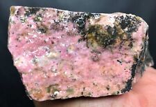 Brazilian RHODONITE WITH PYRITE INCLUSIONS … great color … 4 lbs… superb find  picture