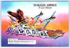Postcard West Covina CA Rose Float Foundation Tuskegee Airmen A Cut Above 2010 picture