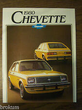MINT CHEVROLET 1980 CHEVY CHEVETTE 15 PAGE SALES BROCHURE   NEW (BOX 639) picture