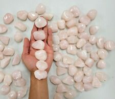 Large Tumbled Rose Quartz Crystals Natural Gems Crystal Tumbles Healing Stones picture