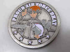 UNITED STATES AIR FORCE PROUD AIR EORCE BRAT CHALLENGE COIN picture