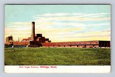 Billings MT-Montana, Beet Sugar Factory, c1907 Antique Vintage Souvenir Postcard picture