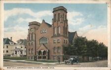 1917 Akron,OH West Hill Congregational Church Summit County Ohio Postcard picture