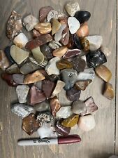 3lb Mixed Lot Polished Rocks - Tumbled Stones  Mix old stock c picture
