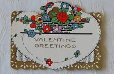 Vintage Valentine, Fold Open, Art Deco picture