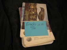 lot of 72 bird pocket calendars from different countries and different years picture