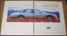 1997 Ford Synthesis 2010 2-Page Print Ad Car Automobile Vintage Advertisement picture