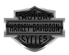 Harley-Davidson Bar & Shield Logo Bendable Aluminum Decal, Black/Silver CG41713 picture