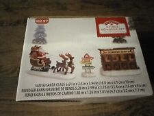Holiday Time 3 Piece Reindeer Set New In Box picture