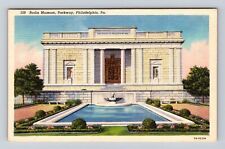 Philadelphia PA-Pennsylvania, Rodin Museum, Parkway Antique Vintage Postcard picture