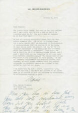 MAMIE DOUD EISENHOWER - TYPED LETTER TWICE SIGNED 10/31/1952 picture