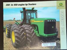 2002 John Deere Tractors Sales Brochure 9520 Advertising Catalog. Agriculture  picture