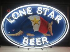 Lone Star Beer National Beer of Texa Neon Sign 24