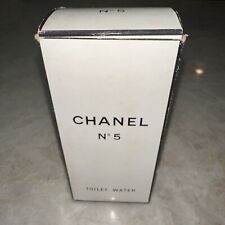 Vintage New In Box Chanel No 5 Toilet Water Size 54 4OZ Sealed Inner BOX picture