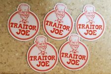 TRADER JOE'S parody 😆 Stickers Lot 5 Traitor Joe Beijing Biden Anti Biden  picture