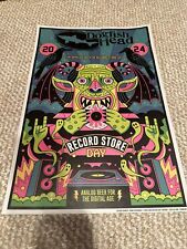 DOGFISH HEAD 2024 OFFICIAL BEER OF RECORD STORE DAY RSD POSTER HANNA HEDRICK picture