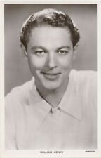 William Henry Real Photo Postcard - American Film and TV Actor picture