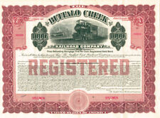 Buffalo Creek Railroad Co. - Specimen Bond - Railroad Bonds picture