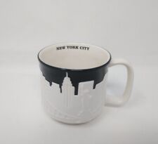 MINT XL 18 oz NYC 3D Relief Collector's Series Skyline Mug STARBUCKS New York picture