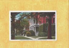 MI Hillsdale 1908-29 antique postcard CAMPUS BUILDING MICHIGAN Liberty Freedom picture