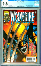 WOLVERINE 145 CGC 9.6 WP SILVER FOIL 1st Printing HULK SABRETOOTH Marvel 1999 picture