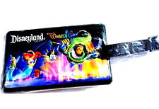 Disneyland Resort World Of Color Luggage Tag Buzz Ariel Tinker Bell Rubber Tag picture