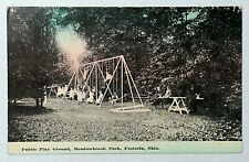 Public Play Ground Meadowbrook Park Fostoria Ohio Divided Back Postcard 8569 picture