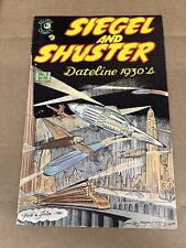 Siegel And Shuster Dateline 1930's #2 Main Cover 1985, Eclipse Comics picture