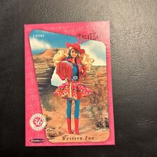 Jb9c Barbie Doll Celebrating 36 Years #62 Western Fun, 1990 picture