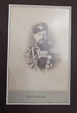 Antique photo of Alexander III Tsar of Russia picture