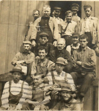 Railroad Workers, Norwood, New York RPPC (1911) picture