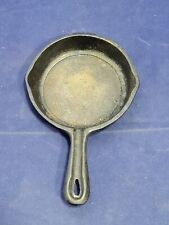 Vintage Cast Iron Mini Small Skillet Or Spoon Rest Or Wall Decorative  picture