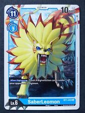 Saberleomon BT1-043 U - Digimon Cards #RG picture