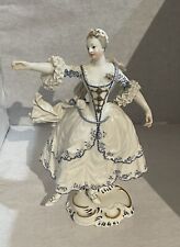 Frankenthal Porcelain Dancing German Lady By Carl Theodore picture