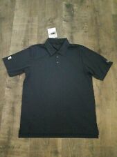 Oakley nwt lightweight black hawaii times exclusive golf polo shirt sz large picture