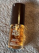 Coty Wild Musk Parfum En Vaporisateur .375 Oz Bottle / NEW / RARE picture